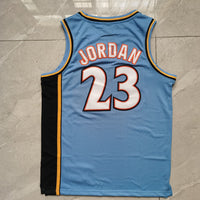 Men's Washington Wizards Michael Jordan Blue Swingman Player Jersey1
