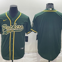 Men's Green Bay Packers Green Blank Jersey1