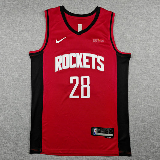 Men's Houston Rockets Alperen Sengun #28 Red Swingman Player Jersey - Icon Edition