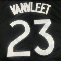Men's Toronto Raptors Fred VanVleet Black/Purple 2020/21 Swingman Player Jersey1