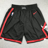 Men's Chicago Bulls Black 2023/24 Swingman City Edition Shorts1