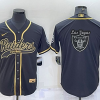 Men's Las Vegas Raiders Black Player Jersey1