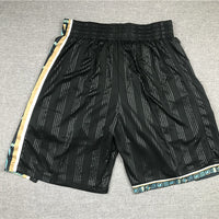 Men's Memphis Grizzlies Black City Edition Basketball Shorts1