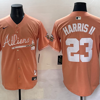 Men's Atlanta Braves Michael Harris II #23 Pink 2025 City Connect Limited Player Jersey
