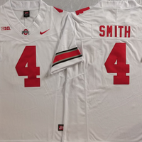 Men's Ohio State Buckeyes Jeremiah Smith #4 White Game Jersey