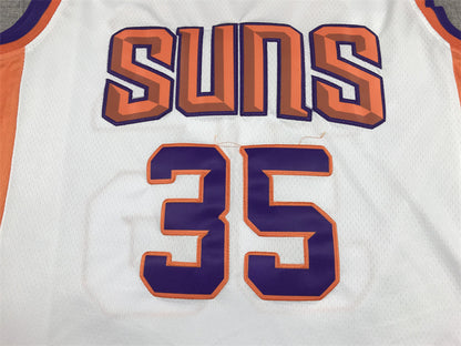 Men's Phoenix Suns Kevin Durant #35 White 2022/23 Swingman Jersey1