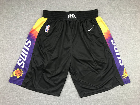 Men's Phoenix Suns Black New City Edition Basketball Shorts1