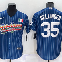 Men's Los Angeles Dodgers Cody Bellinger #35 Blue Authentic Game Jersey1