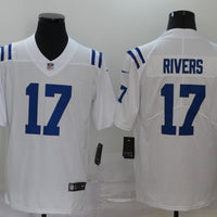 Men's Indianapolis Colts Philip Rivers #17 White Player Game Jersey1