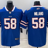 Men's Buffalo Bills Matt Milano #58 Royal Game Player Jersey1