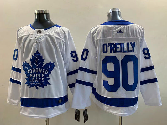 Men's Toronto Maple Leafs Ryan O'Reilly #90 White Breakaway Player Jersey1