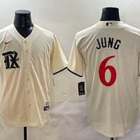 Men's Texas Rangers Josh Jung #6 Cream City Connect Limited Player Jersey