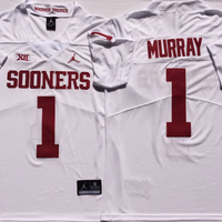 Men's Oklahoma Sooners Kyler Murray #1 White Player Game Jersey