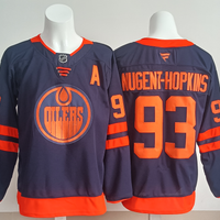 Men's Edmonton Oilers Ryan Nugent-Hopkins #93 Navy Player Jersey