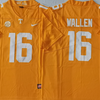 Men's Tennessee Volunteers Morgan Wallen #16 Orange Player Game Jersey