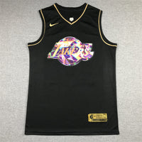 Men's Los Angeles Lakers Kobe Bryant #24 Black Swingman Jersey1