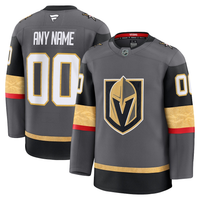 Men's Vegas Golden Knights Fanatics Gray Alternate Premium Custom Jersey