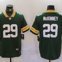 Men's Green Bay Packers Xavier McKinney #29 Green Game Jersey1