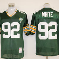 Men's Green Bay Packers Reggie White Mitchell & Ness Green Legacy Replica Player Jersey1