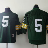 Men's Green Bay Packers Paul Hornung Mitchell & Ness Green Legacy Replica Player Jersey1