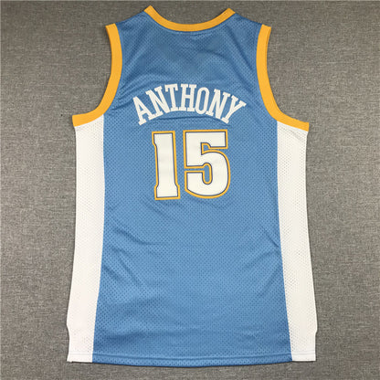 Men's Denver Nuggets Nikola Jokic #15 NBA Blue Player Jersey1