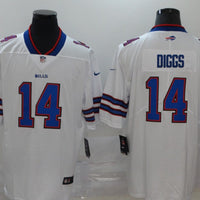 Stefon Diggs #14 Buffalo Bills White Game Player Jersey - JerseysFreak