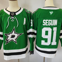 Men's Dallas Stars Tyler Seguin #91 Fanatics Green Player Jersey