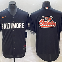 Men's Baltimore Orioles Black 2023 City Connect Replica Team Jersey1