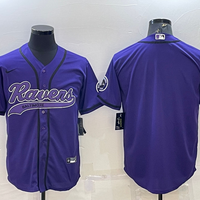 Men's Baltimore Ravens Purple Blank Jersey1