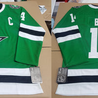 Men's Dallas Stars Jamie Benn #14 Fanatics Green Player Jersey