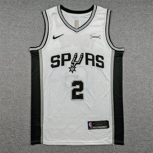 Men's San Antonio Spurs Dylan Harper #2 White Swingman Jersey - Association Edition