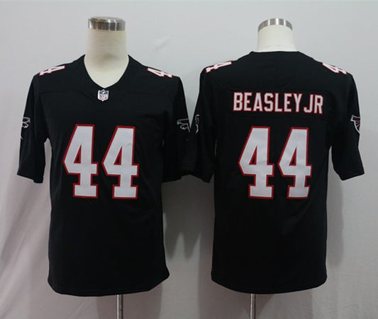Men's Atlanta Falcons Vic Beasley Jr #44 Black Game Jersey1