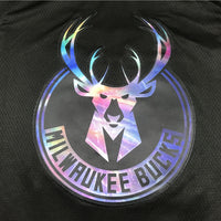 Men's Milwaukee Bucks Giannis Antetokounmpo #34 NBA Black Swingman Jersey1