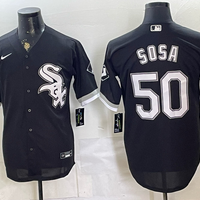 Men's Chicago White Sox Lenyn Sosa #50 Black Limited Player Jersey