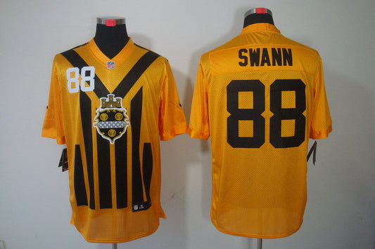 Men's Pittsburgh Steelers Lynn Swann #88 Gold Game Jersey1