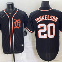 Men's Detroit Tigers Spencer Torkelson #20 Black Alternate Limited Jersey