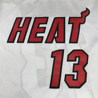 Men's Miami Heat Bam Adebayo #13 White 2022/23 Swingman Jersey1 - Association Edition