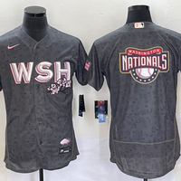 Men's Washington Nationals Gray City Connect Replica Team Jersey1