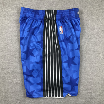 Men's Orlando Magic Blue 2023/24 Swingman Classic Edition Shorts1