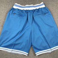 Men's Perc O'Cet #30 Movie Blue Basketball Shorts