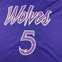 Anthony Edwards Minnesota Timberwolves Purple City Edition Jersey - 3