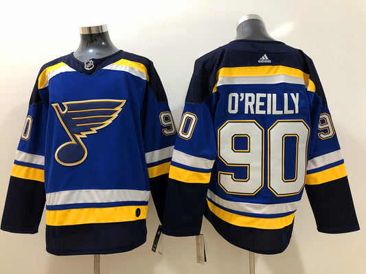 Men's St. Louis Blues Ryan O'Reilly #90 Blue Home Breakaway Player Jersey1