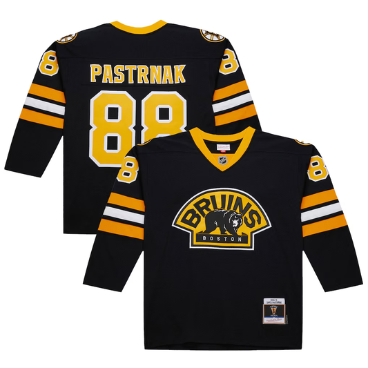Men's Boston Bruins David Pastrnak #88 Black 2014-15 Power Play Jersey