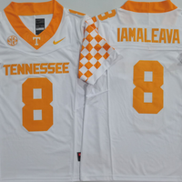 Men's Tennessee Volunteers Nico Iamaleava #8 White Player Jersey