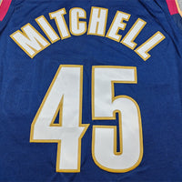 Men's Cleveland Cavaliers Donovan Mitchell #45 Navy Swingman Jersey - Classic Edition