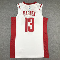 Men's Houston Rockets James Harden #13 NBA White Player Replica Jersey1