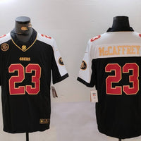 Men's San Francisco 49ers Christian McCaffrey #23 Black Alternate Player Jersey1