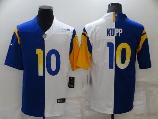 Men's Los Angeles Rams Cooper Kupp #10 Blue/White Game Jersey1