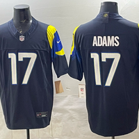Men's Los Angeles Rams Davante Adams #17 Midnight Blue 2025 Rivalries Collection Limited Jersey