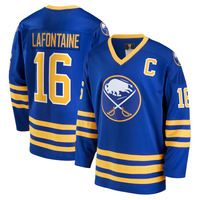 Pat LaFontaine #16 Buffalo Sabres Royal Replica Player Jersey - JerseysFreak